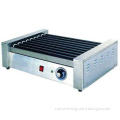 Hotel Stainless Steel Commercial Hot-Dog Grill Machine 9-Ro